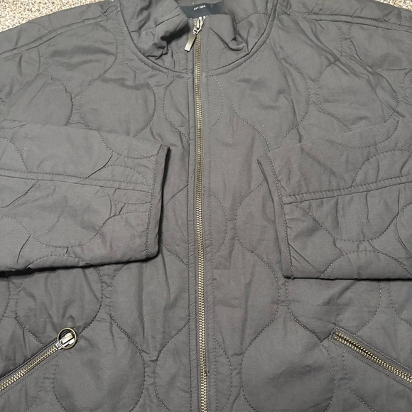 Lucky Brand Women’s XL Charcoal Quilted Puffer Jacket - Picture 3 of 12
